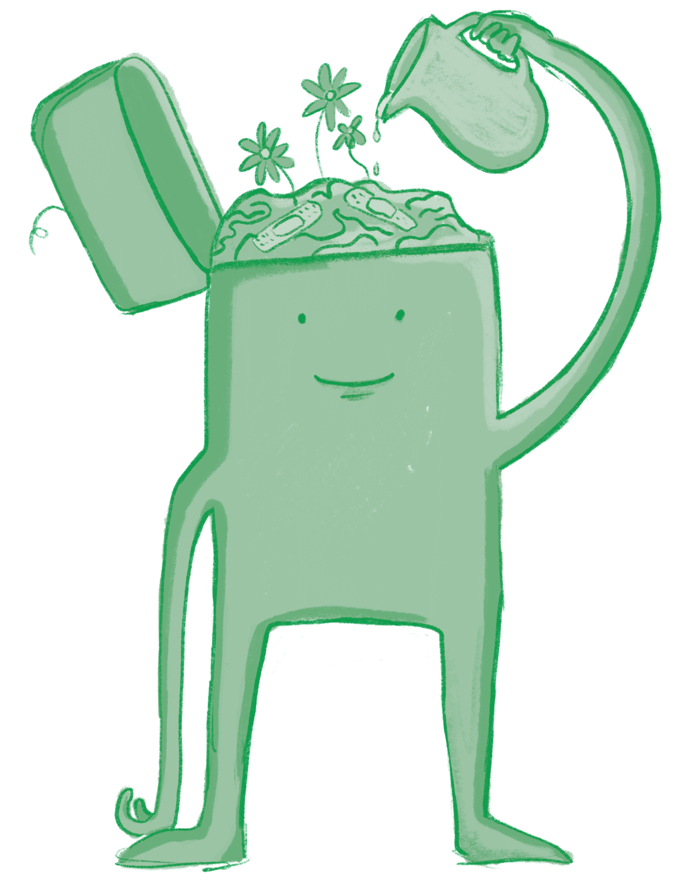 Green character